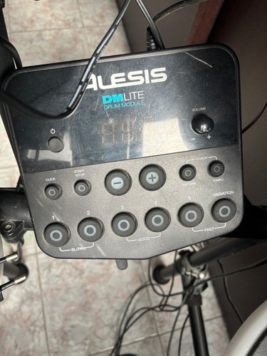 Batteria nera alesis - alesis, light