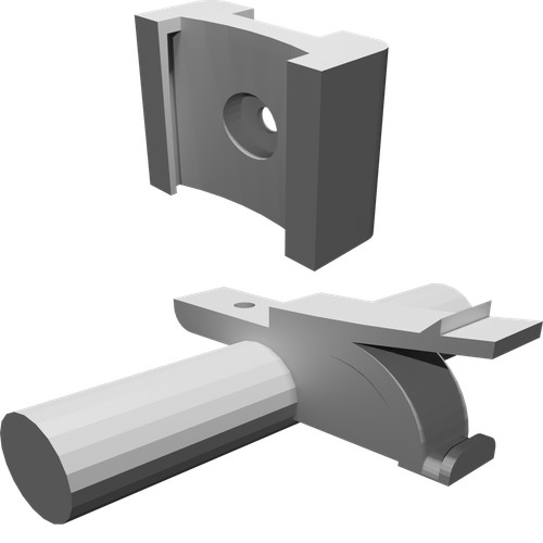 Adattatore supporto manubrio - adattatore,