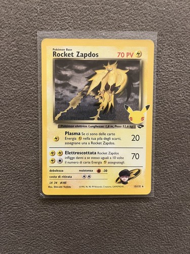 Rocket zapdos 132 25 - rocket, 15/132