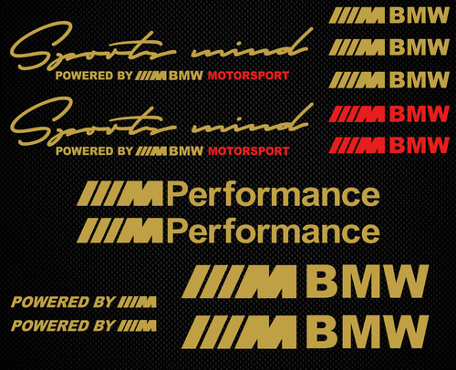 Bmw sports mind vinyl - sports, m
