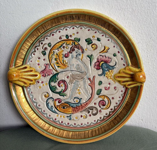 Splendido piatto ceramica - piatto, in