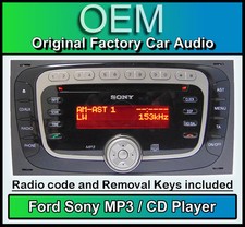 Radio stereo lettore CD Ford