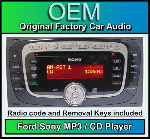 Radio stereo lettore ford - radio,