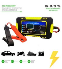 Caricabatteria Auto Moto 12V
