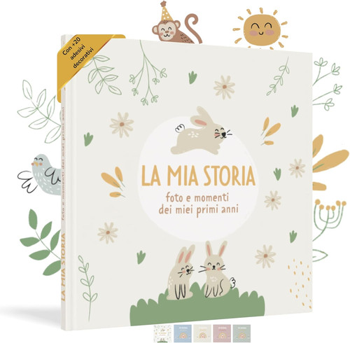 Album nascita bambina - nascita, e