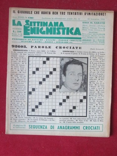 Settimana enigmistica 1382 - settimana,