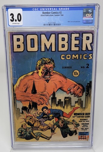 Bomber comics cgc 3 - comics, #2