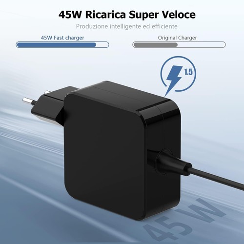 45w caricatore alimentatore - 45w,