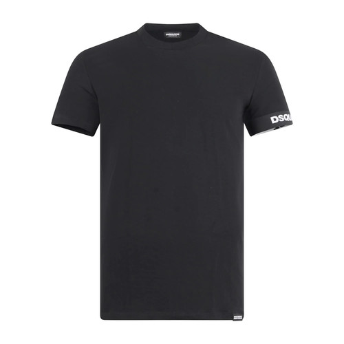 Dsquared2 shirt nera - t-shirt,