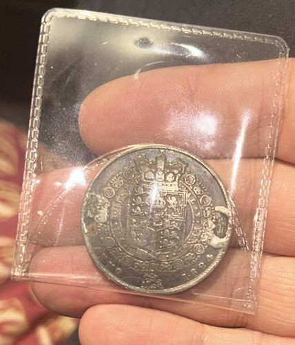 Moneta mezza corona argento