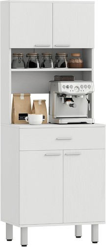 Homcom credenza alta - credenza, da