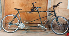 Bici da strada tandem Trek 1100 XL grande acciaio 85/86 cm 1995 Deore DX XT WI made in USA!!
