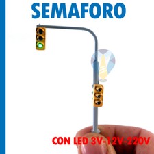 SEMAFORO DOPPIO TRE SEGNALI
