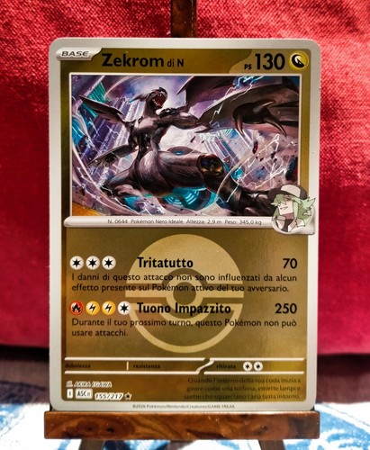 Pokémon zekrom 155 217 - zekrom, #155/217