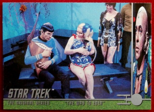 Star trek tos card 230 - star,