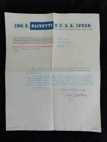 Carta intestata ivrea - carta,
