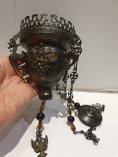 Antica lampada pensile XIX