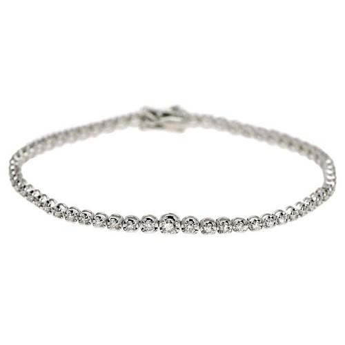 Bracciale tennis diamanti - bracciale, qvc