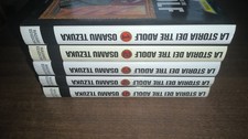 LA STORIA DEI TRE ADOLF SERIE COMPLETA 1-2-3-4-5 PRIMA EDIZIONE HAZARD TEZUKA