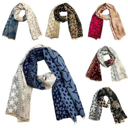 Sciarpa con stella paisley - sciarpa,
