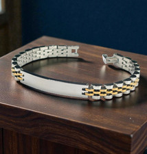 Bracciale Uomo  Acciaio inox