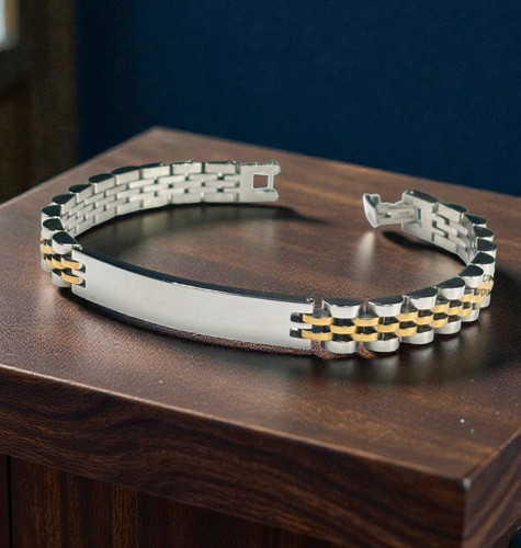 Bracciale uomo acciaio inox - uomo,