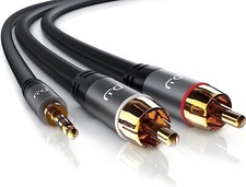 Cavo a Y da 2 RCA maschio a