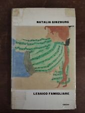 LESSICO FAMIGLIARE NATALIA GINZBURG 1963 EINAUDI