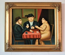 DIPINTO COPIA "POKER" DI