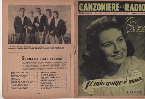 Canzoniere della radio - il,