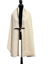Poncho cappotto Zara panna