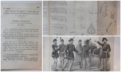1862 regio decreto - 1862, originale