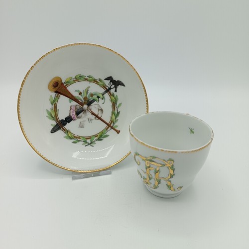 Tazza piattino kpm berlino - tazza,
