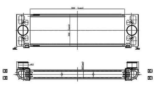 Intercooler nrf per ford - intercooler,