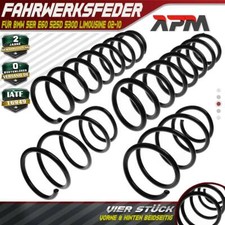 4x Molle Molla Anteriore Posteriore per BMW 5er E60 525d 530d Berlina 02-10