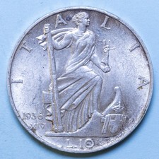 VITTORIO EMANUELE III 10 LIRE