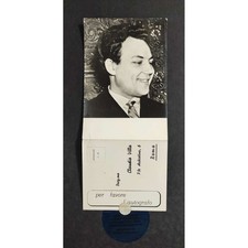 Cartolina Per Raccolta Autografo Hobby - Claudio Villa