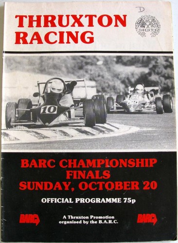 Thruxton barc championship - barc, 20