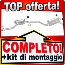 Scarico Completo per MERCEDES 190 (W201) 1.8 2.0 E 1982-1993 Marmitta