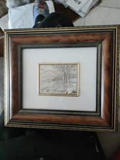 Quadro su lamina d'argento 925