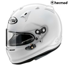 Arai GP-7 FRP Casco Crash Full Face Auto Motorsport - Bianco