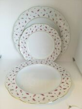 Rosenthal Classic Rose Porcellana Monbijou " Blutenteppich "Set Tavola 3 pezzi 