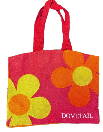 Borsa tote floreale - coda, di