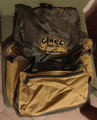 Zaino vintage camel - zaino, trophy