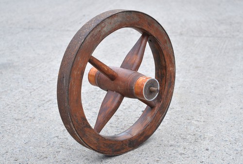 Vecchio carrello legno - vecchio,