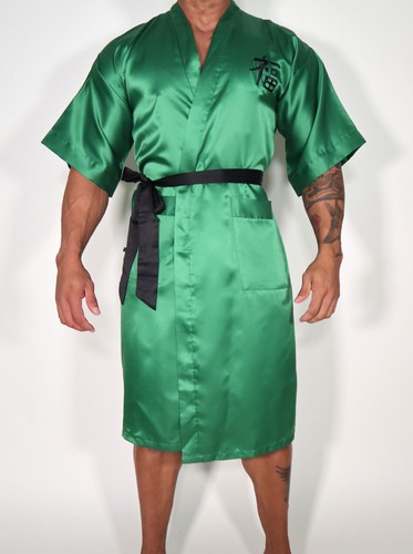 Accappatoio uomo raso - accappatoio,