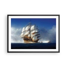 Poster 70x50cm Oceano Veliero