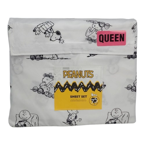 Set lenzuola peanuts queen - peanuts,