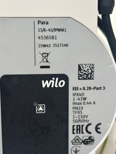 Wilo para 6 - para, 15/6
