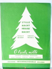 STILLE NACHT Spartito per